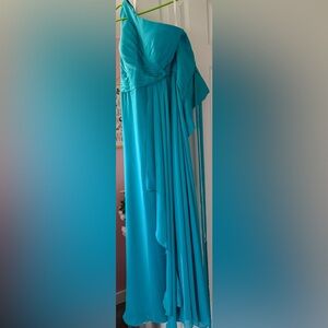 Elegant Turquoise Dress